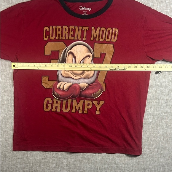 Disney Red Grumpy Graphic Tee - Picture 4 of 6